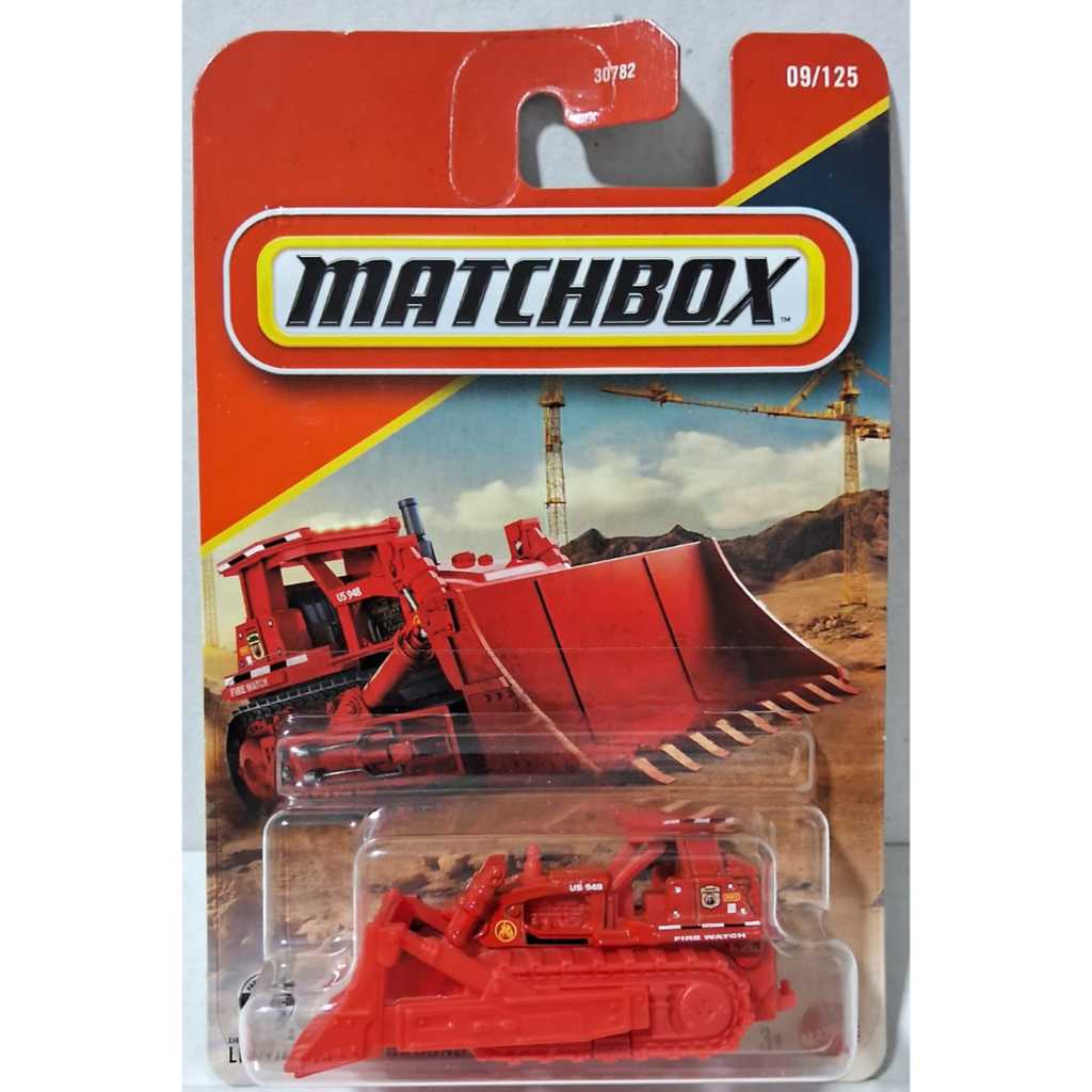 Miniatura Matchbox trator Buldozer Ground Breaker