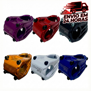 Mesa Avanço Suporte Guidão 31.8mm 45mm Mtb Bike Ahead Set Vermelho Preto Azul em Oferta na Shopee