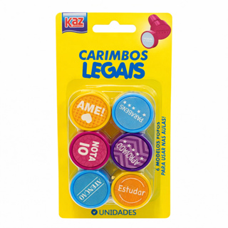 Coleção Carimbos para Professores Pedagógicos Divertidos e Personalizados Fofos: Volta às Aulas em Oferta na Shopee