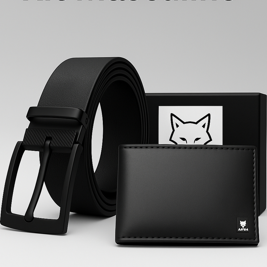 Kit Carteira Masculina Slim + Cinto Couro Montana Premium 125/150CM Fivela Preta em Oferta na Shopee