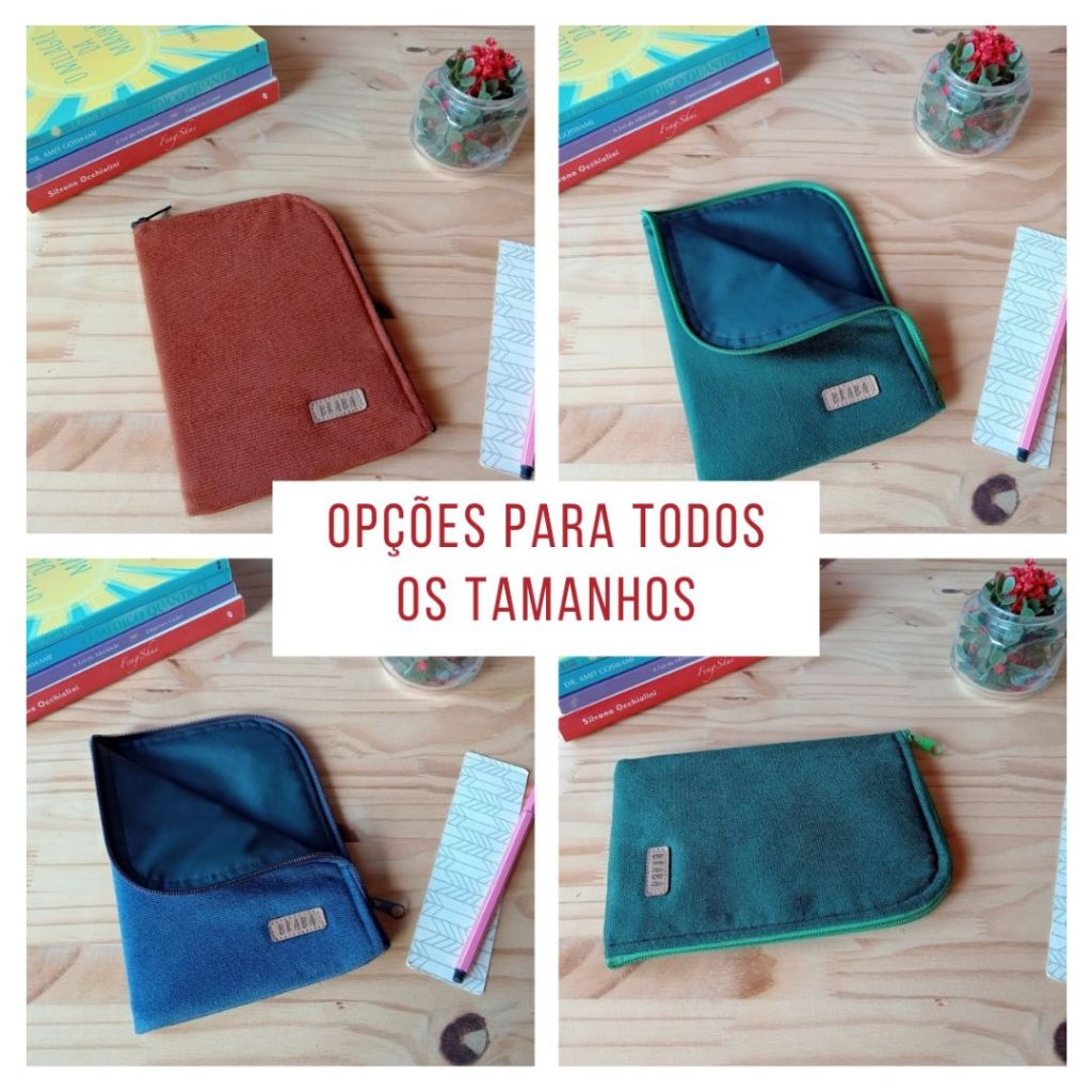 Capa Impermeável Tablet Kindle - Várias Cores e Tamanhos - Acolchoado - Forro impermeável em Oferta na Shopee