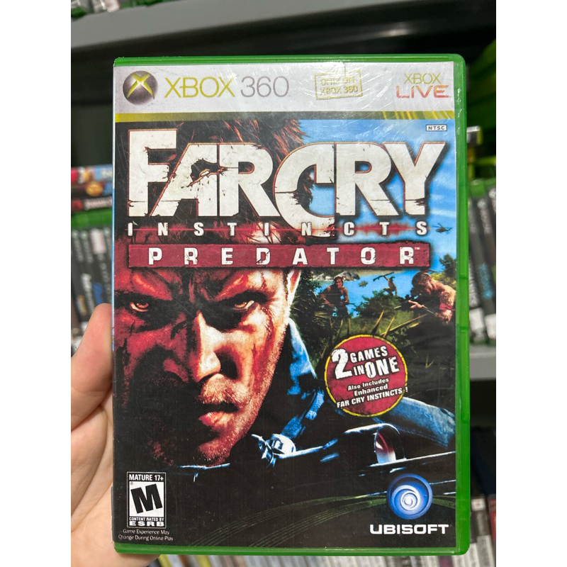 Far Cry Instincts Predator Xbox 360 (capa reimpressa)