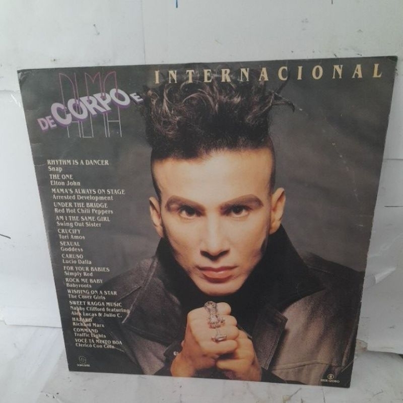 lp vinil de corpo e alma internacional novela trilha sonora