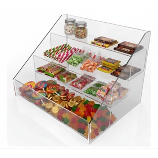 Expositor de Acrílico balas e Doces em Oferta na Shopee