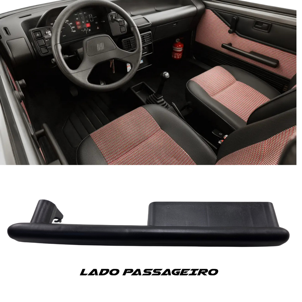 PUXADOR PORTA APOIA BRACO UNO FIORINO LADO DIREITO PASSAGEIRO em Oferta na Shopee