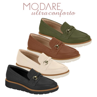 Sapato Modare Mocassim Feminino Anabele Ultra Confortável em Oferta na Shopee