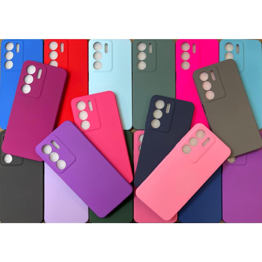 Capa Capinha Película Para - Realme C75 - Silicone Aveludado Case em Oferta na Shopee