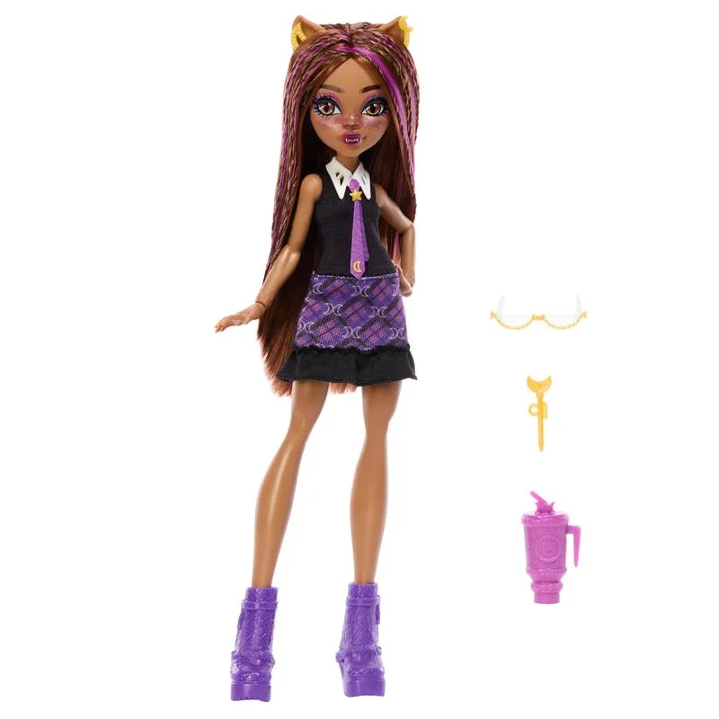 Boneca Clawdeen Wolf Monster High Coleção Pijamas Monstruosas - Mattel