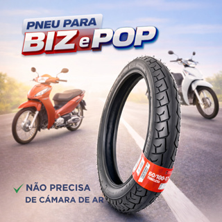 Pneu Pop 100 Biz 125 60/100-17 Dianteiro Preto Meridional Speed em Oferta na Shopee