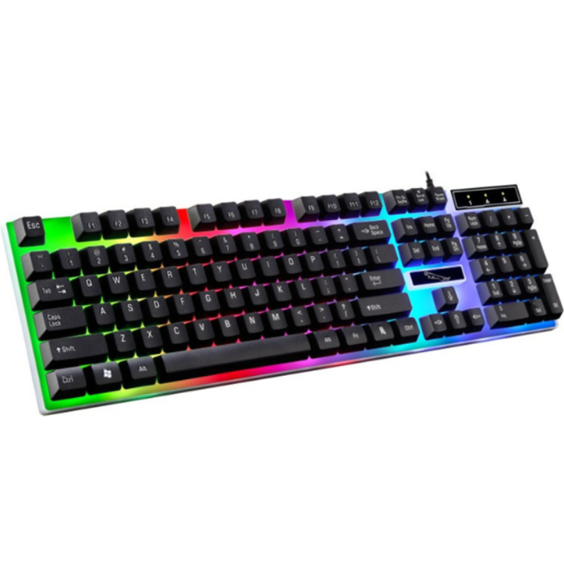 Teclado Gamer Semi Mecânico Led Rgb Abnt2 Usb Pc Ps4 Xbox