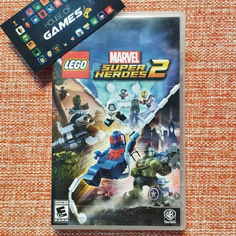 Game Lego Marvel Super Heroes 2 Nintendo Switch Midia Física Semi-novo Original