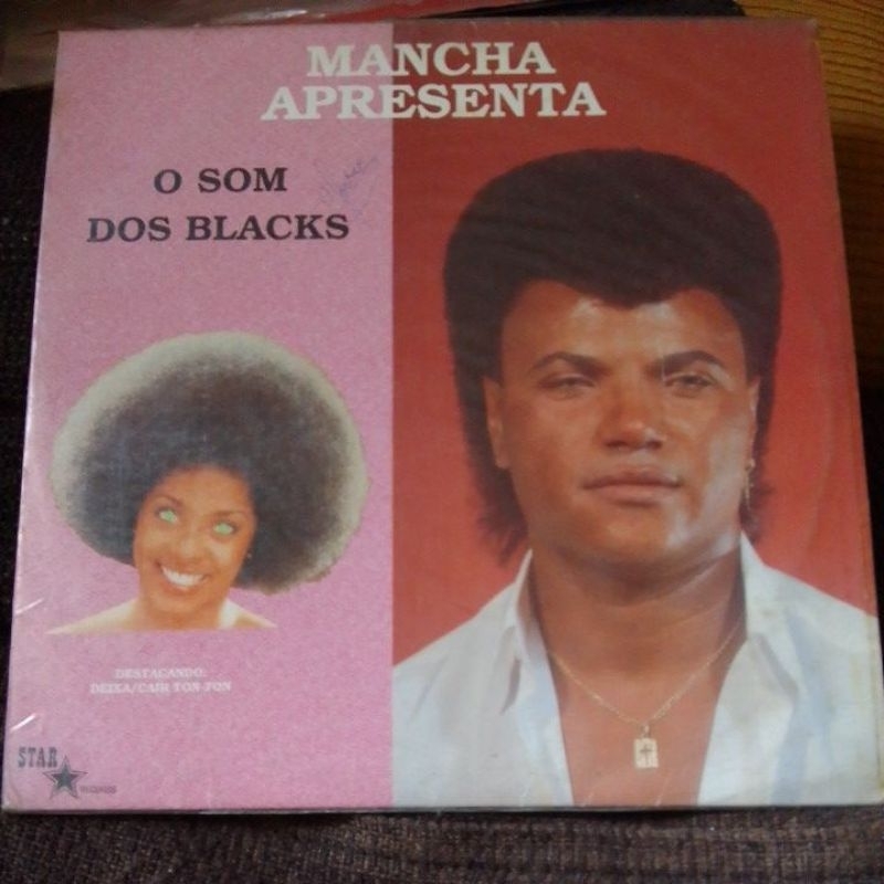 Lp vinil - mancha apresenta o som dos blacks / samba rock/melodia / black music