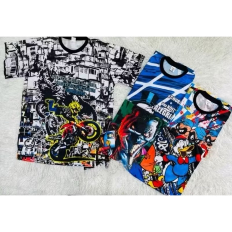 Kit 02 Camiseta Mandrake Favela , Estilo e Conforto para seu Look na Quebrada