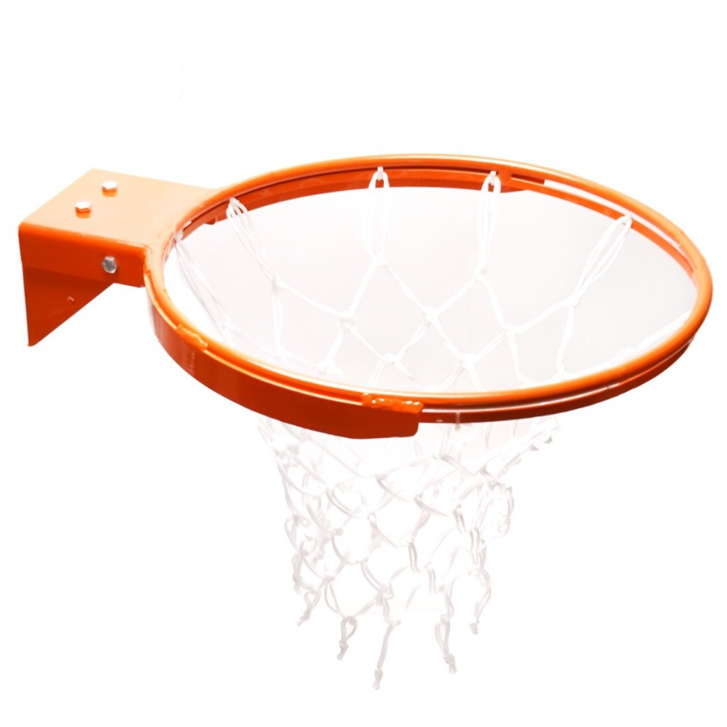 Aro basketball Basquete Cesta Oficial 45cm + Rede Inclusa
