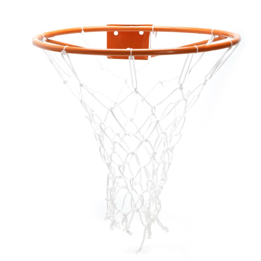 Aro de Basquete Profissional 45 cm em Aço Trefilado com Chapa 3 mm e Pintura Eletrostática