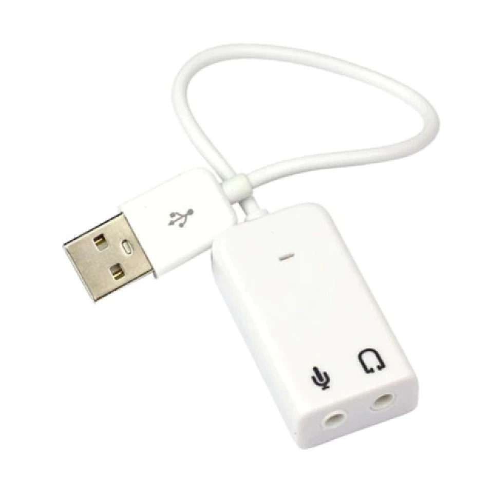 Placa De Áudio 7.1 Adaptador P2 para USB Fone em Oferta na Shopee