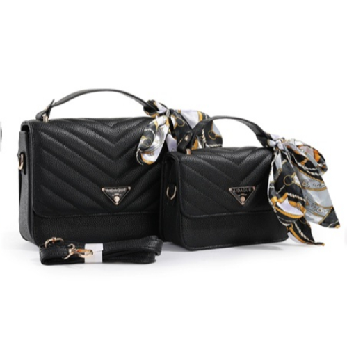 Bolsa Feminina Transversal Com Lencinho Bau Tiracolo Espaçosa Bolsa Feminina Estruturada Media Com Alça em Oferta na Shopee