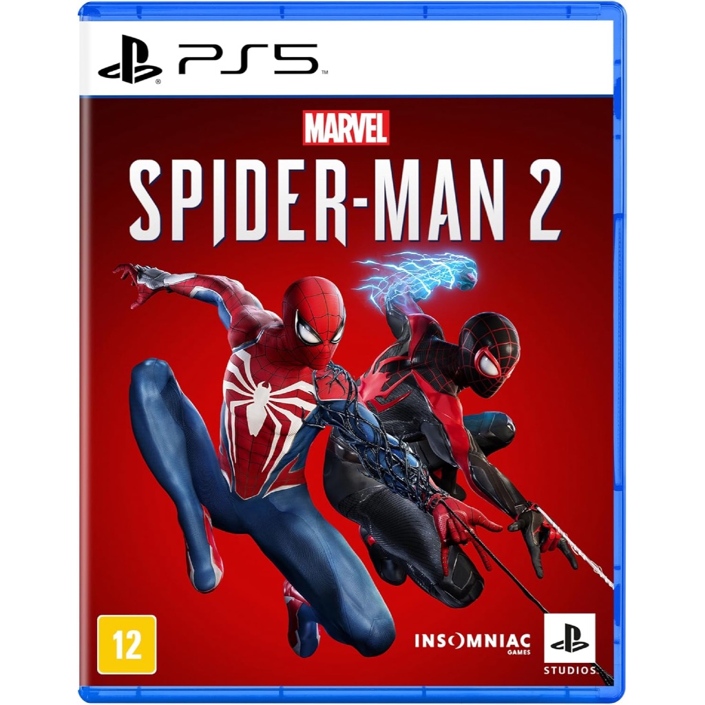 Marvel's Spider-Man 2 Homem Aranha PS5 Mídia Física Lacrado