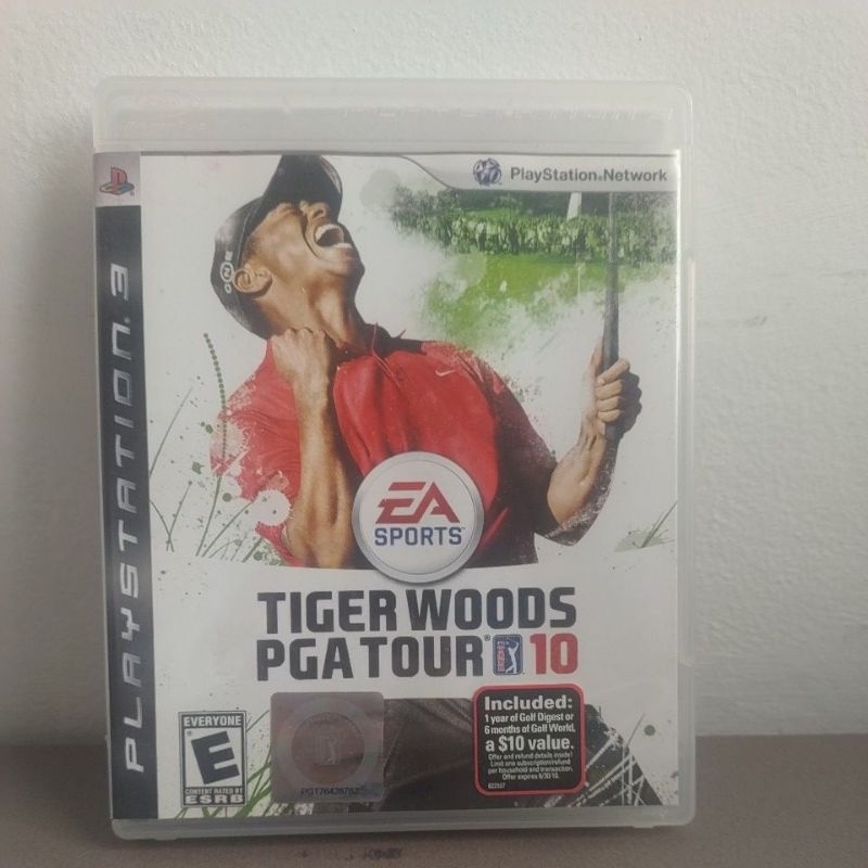 Jogo PS3 Tiger Woods PGA Tour 10 Usado