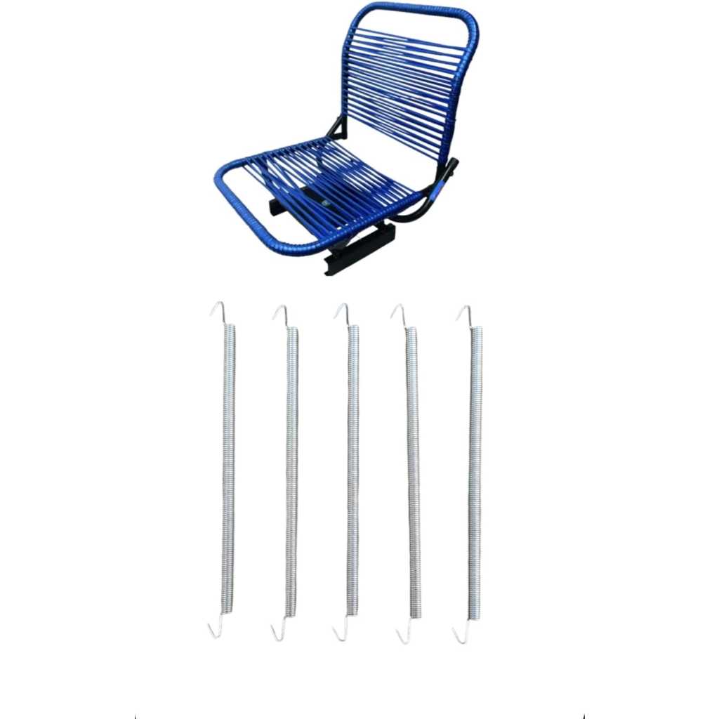 Molas para  Cadeira (banco) Barco Canoa 25 Cm Comprimento kit com 5 Molas