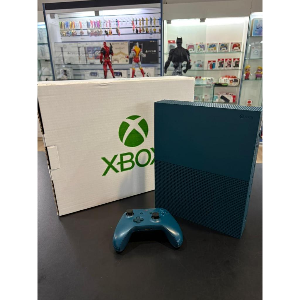 Console Microsoft Xbox One S 500 GB Azul Semi Novo com Nota Fisca e Garantia
