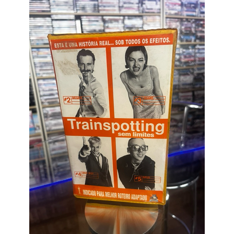 VHS “Trainspotting, Sem Limites” - Danny Boyle, legendado