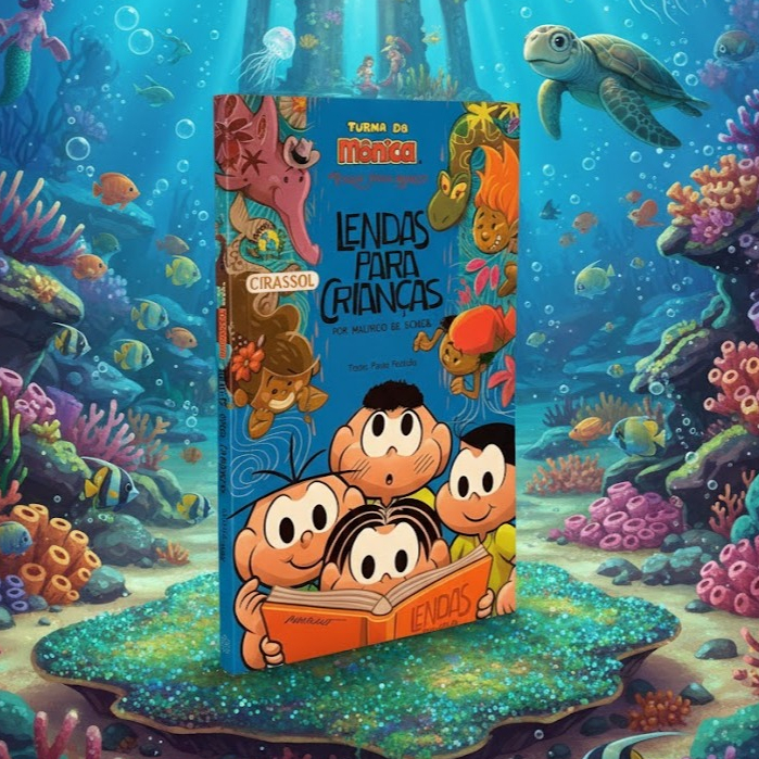 Turma da Mônica / Lendas para Crianças / Histórias ilustradas em Oferta na Shopee