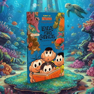 Turma da Mônica / Lendas para Crianças / Histórias ilustradas em Oferta na Shopee