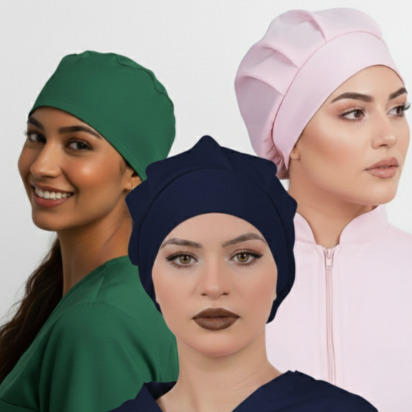 Touca cirúrgica, gorro, cozinha, enfermagem em Oferta na Shopee