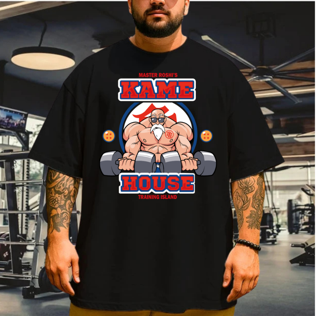 Camiseta Masculina Oversized Estampada Streetwear Academia 100% Algodao Larga Treino