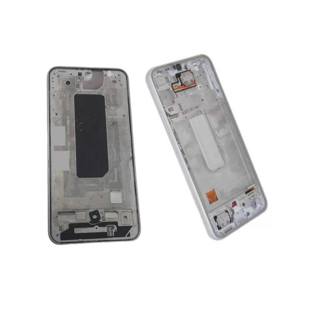Aro Chassi Carcaça Samsung Galaxy A34 Prata Original em Oferta na Shopee