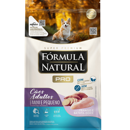 Fórmula Natural Pró Cães 1kg Adulto Mini/Pequeno Ração