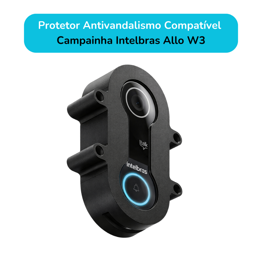 Protetor Antivandalismo Porteiro Interfone Intelbras Allo W3