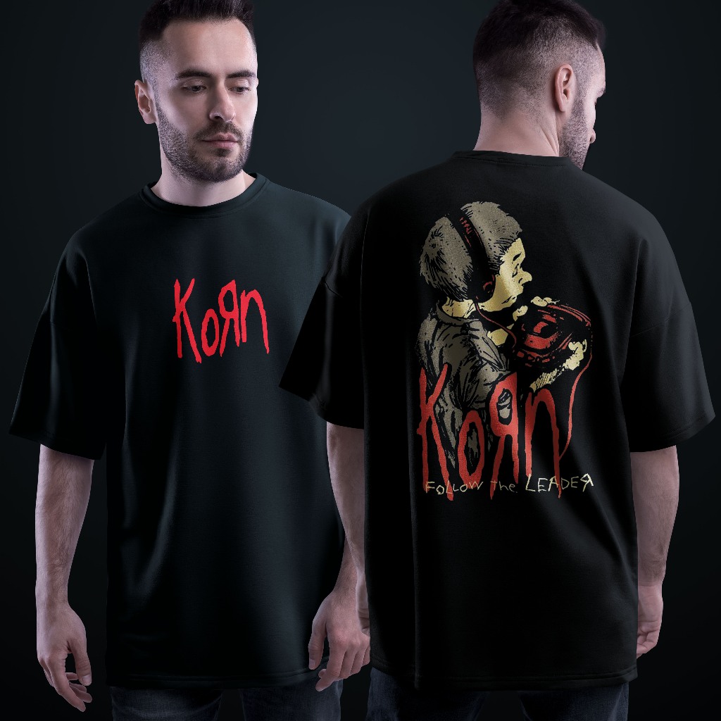 Camiseta Oversized Korn The Nothing, Are you ready  – Estilo Dark / Alternativo Streetwear