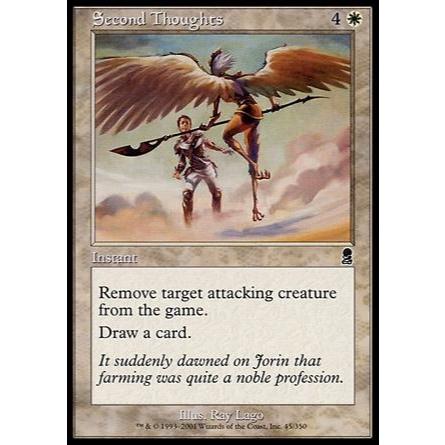Segundas Intenções - Magic The Gathering