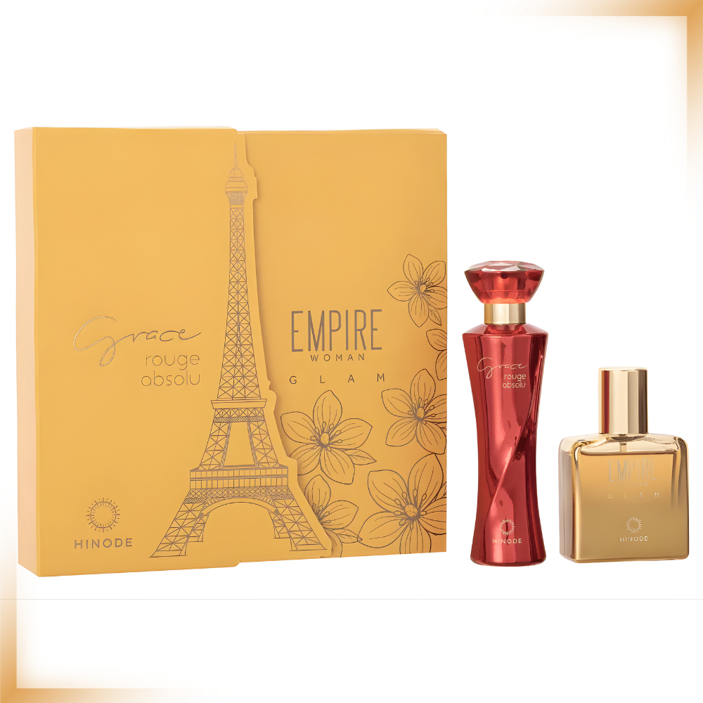 Perfume Kit Mini Grace Rouge e Empire Glam NataL