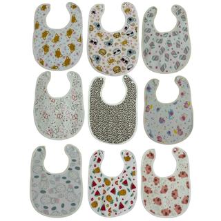 Kits Babadores Atoalhado Ideal para o seu  Bebê  - Creche - Escola - Introdução Alimentar