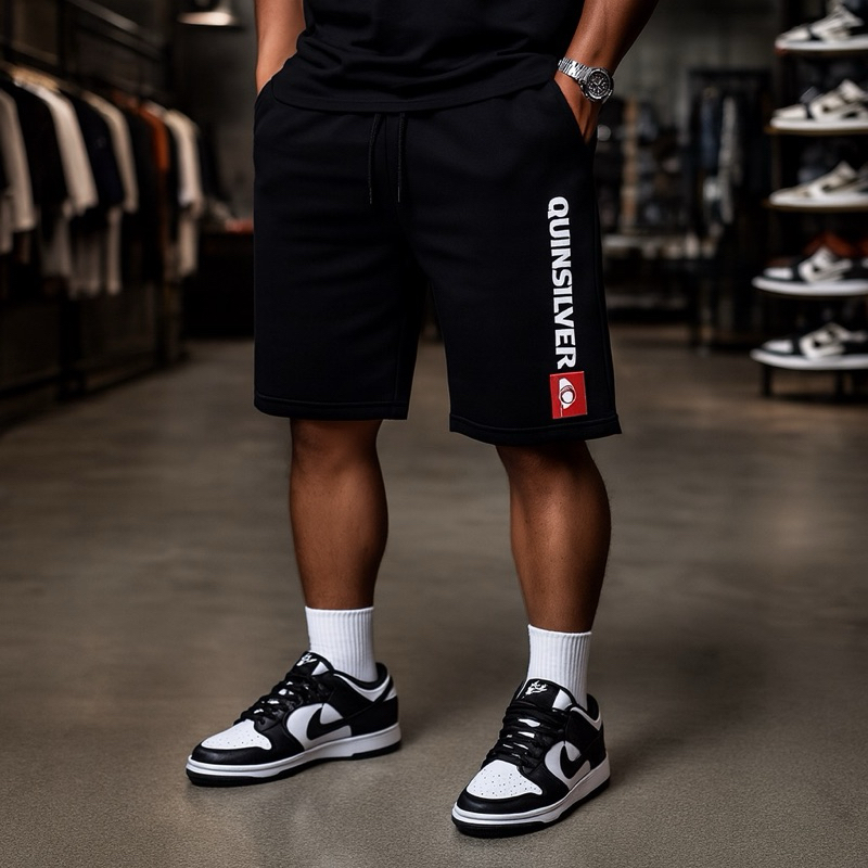 Bermuda Short Moletom Masculina Básica Academia Esporte Ciclista Confortável Conforto Corrida