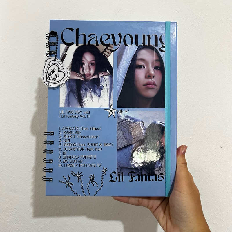 Caderno Capa Dura Chaeyoung Twice Páginas Decoradas em Oferta na Shopee