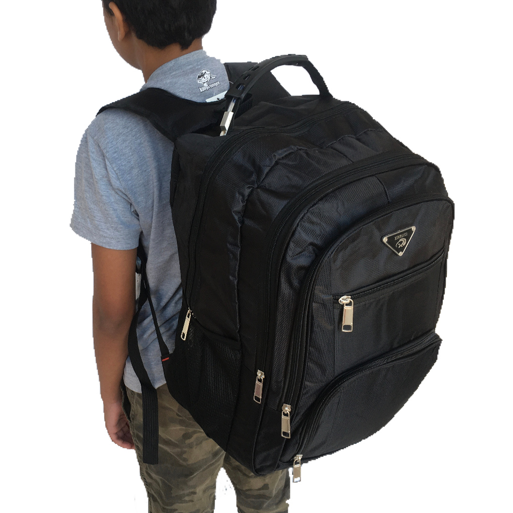 MOCHILA REFORÇADA GRANDE IMPERMEÁVEL NOTEBOOK Masculina Executiva Viagem Faculdade Estudante Escolar