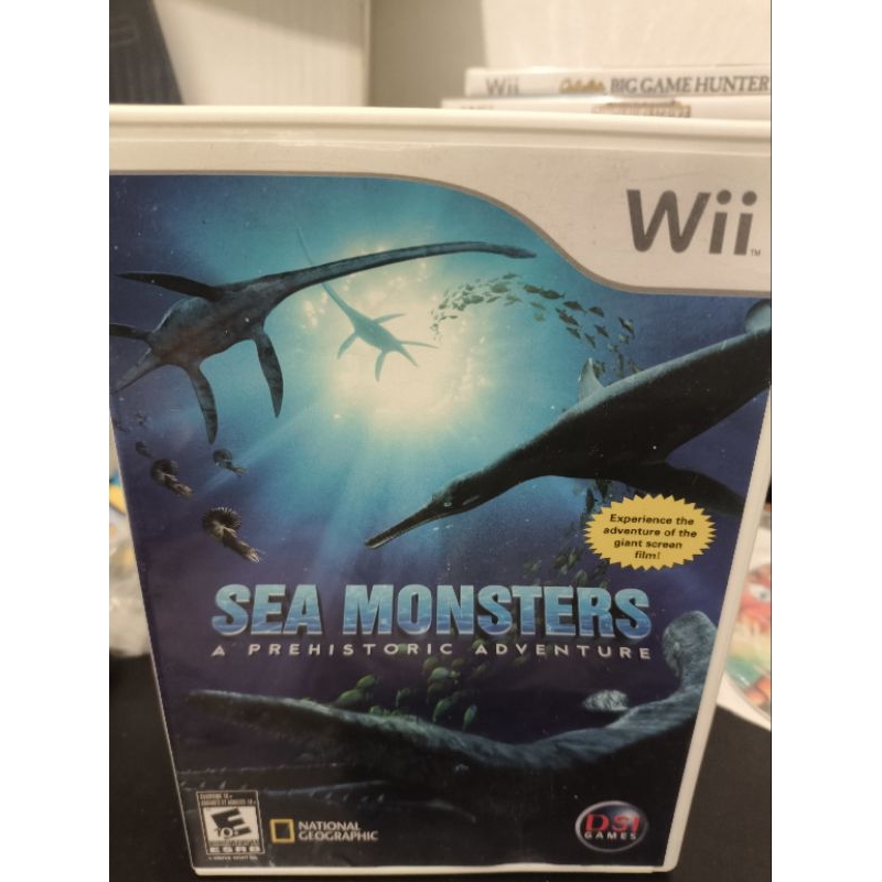 Jogo para Nintendo Wii original usado mídia física Sea Monsters