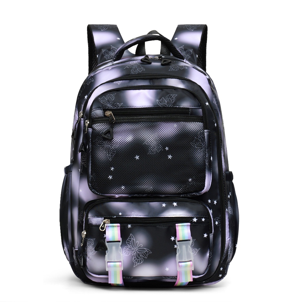 Mochila Escolar para Menina Infantil Fofa com Estampa Colorida e Abertura 180º Leve e Prática em Oferta na Shopee