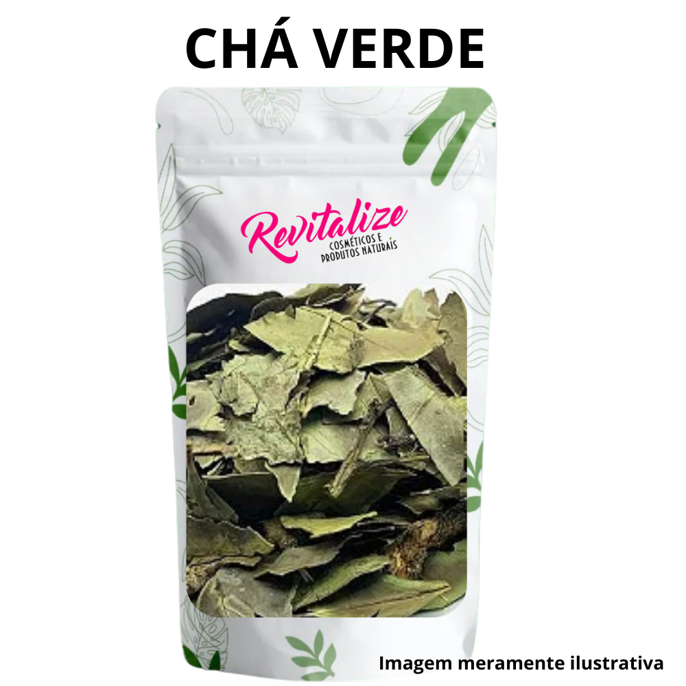 Chá Verde Folha 100/200g Safra Nova em Oferta na Shopee