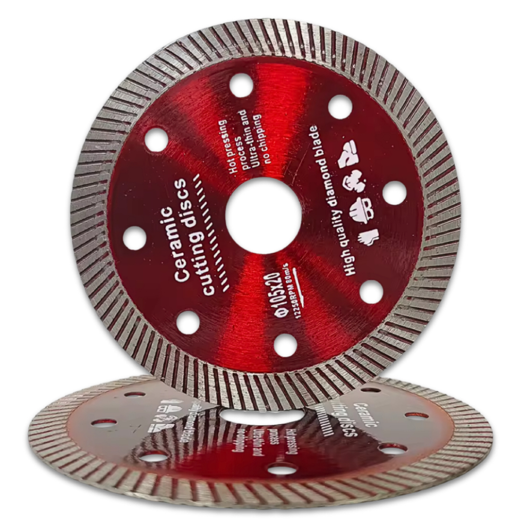 Disco de Corte Diamantado Porcelanato 105mmx20mm 1,4mm A melhor qualidade Super Fino Diamantado