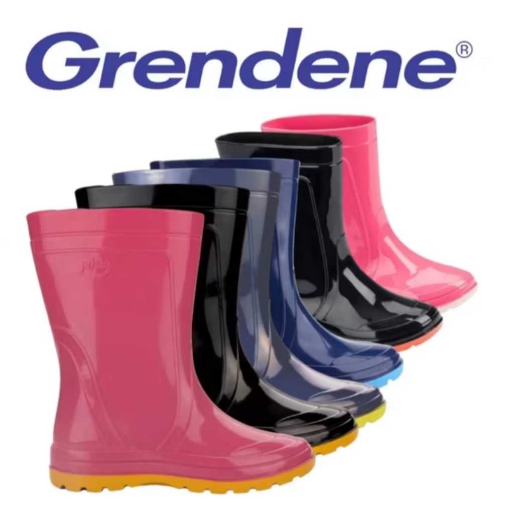 Bota Galocha Infantil Grendene Menina Menino Juvenil PVC Botinha Pega Forte JETSKY Kids Impermeável