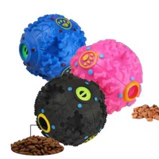 Bola Interativa c/ Porta Petisco Ração para Cachorro  Gato Animais Brinquedo Pet Resistente 7cm em Oferta na Shopee