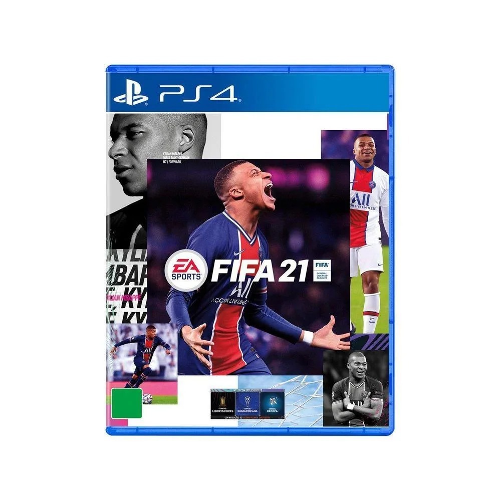 Fifa 21 Ps4 Midia fisica Cd Portugues br