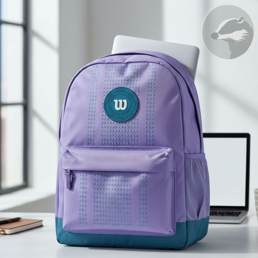 Mochila Wilson 25 Litros Roxa | Casual Unissex, Resistente e Funcional