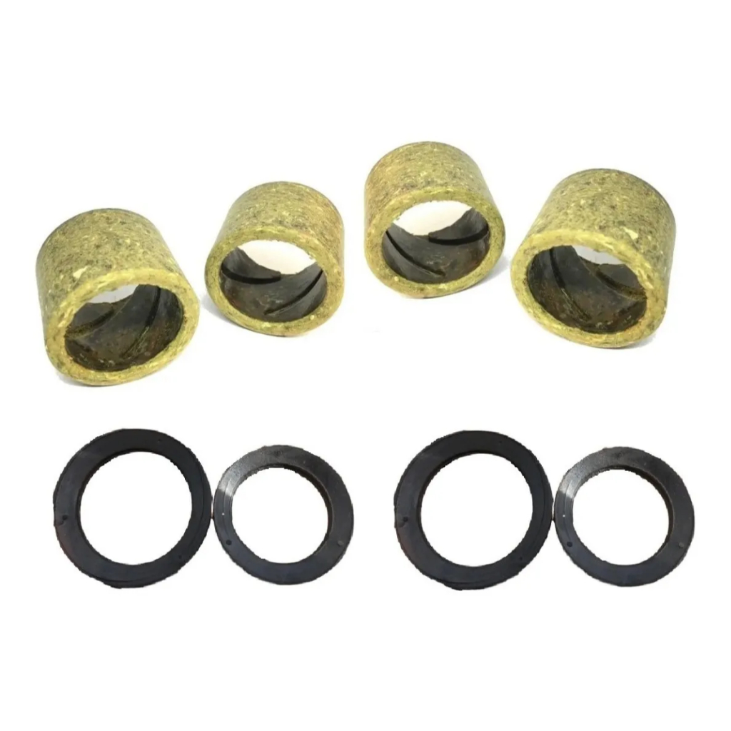 Bucha Quadro Fusca 1300l 1500 1600 Brasilia + 4 Aneis