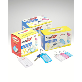 Chaveiro Identificador de Chaves com Etiqueta Maxcril - Kit Organizador de chaves Multicolorido em Oferta na Shopee